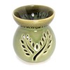 Celadon Ceramic Aroma Fragrance Essential Oil Burner (Oil Lamp, Oil