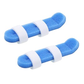 Mobestech 2PCS Splint Support Flexible Breathable Brace for Joint Blue Size for Home Use and Injury Recovery