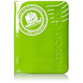 Hapitas HAP7021 Passport Case, Small, Rich Patterns, Passport Cover, My Melody Sanrio, 5.3 inches (13.5 cm), 0.1 lbs (0.05 kg), green (light green)