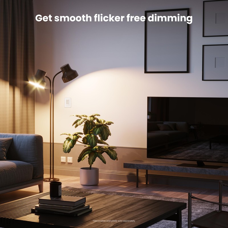 Feit Electric Slide Dimmer Switch for Dimmable LED Light Bulbs,