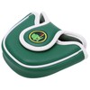 Putter Cover, Waterproof PU Fabric Green Embroidered Cue Cover with