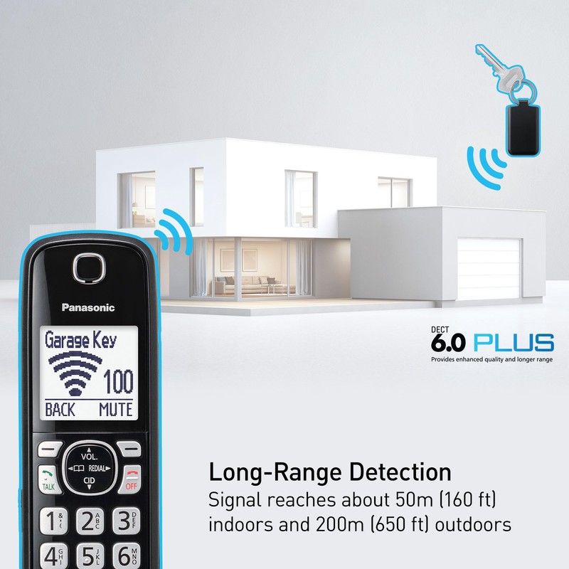 PANASONIC KX-TGA20B 200-Yard Key Detector