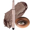 SAUBZEAN Dark Brown Eyeshadow Stick Makeup, Highlighter Cream Eye Shadow