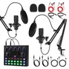 J.I.Y Podcast Equipment Bundle for 1, Studio Recording Kit with