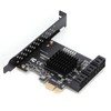 Hard Disk Expansion Card 6.0 Gbps PCIE to SATA 6G