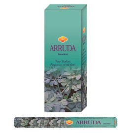 Aromasenses - Ruda Incense Bags - 1 Box of 6 Hexagonal Packs of 20 Sticks