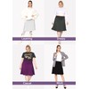 Stretch is Comfort - Falda de bolsillo para mujer, Verde