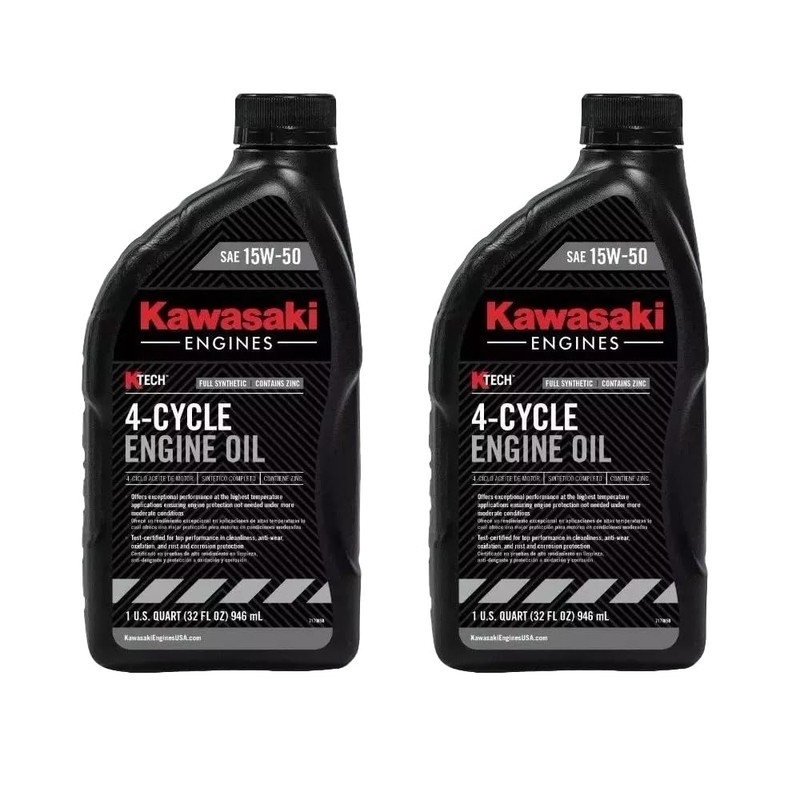 Kawasaki Engines 99969-6501 K-Tech Full Synthetic SAE 15W-50 Engine Oil