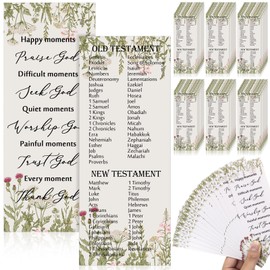 Motiskyy 100 Pcs Mother's Day Bible Verse Bookmarks Easter Christian Church Gifts Double Sided Religious Scripture Bookmarks Inspirational Church Supplies for Women Men Book Lover Sunday School