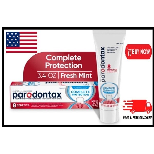Parodontax Complete Protection Toothpaste for Bleeding Gums, Gingivitis Treat...