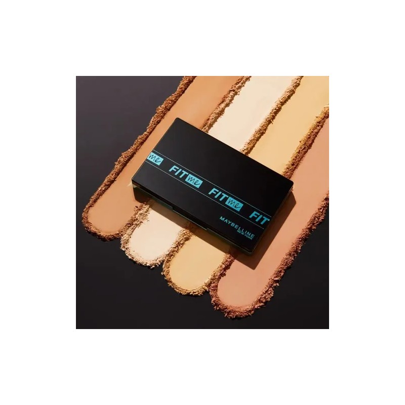 Maybelline Base Maquillaje Polvo Fit Me, control brillo, protector solar,
