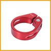 Partuto 34.9mm Aluminium Alloy Bike Seat Post Clamp Seat Post