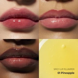 Laka Spicy Lip Plumper - Máxima fuerza extra (para usuarios experimentados) | Brillo de labios de alto brillo similar al vidrio transparente | Suero v
