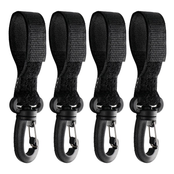 Set of 4 Pram Hooks for Changing Bags, Pram Hooks