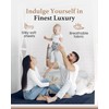 1000 TC Egyptian Cotton Fitted Sheet, 1 Pc Fitted Sheets