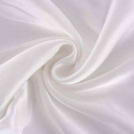 Silk Pillow Case 100% Silk 22 Momme Oeko-Tex® Certified Benefits for Hair and Skin Anti-Ageing, Anti-Dust Mite, White