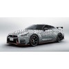 Digital Snow Camouflage Vinyl Car Wrap Film Sheet + Free