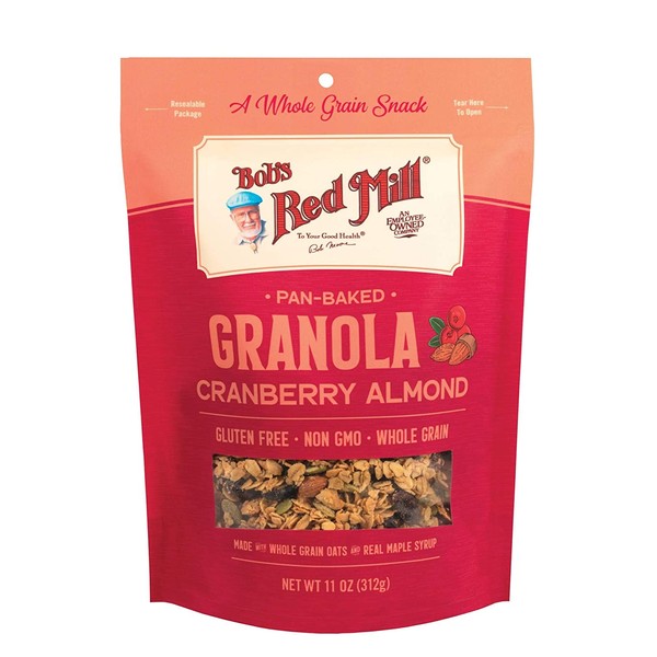 Bob's Red Mill Pan-Baked Cranberry Almond Granola, 11 Oz