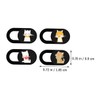 Angoily 4pcs Cat Webcam Cover Adorable Privacy Camera for Laptop