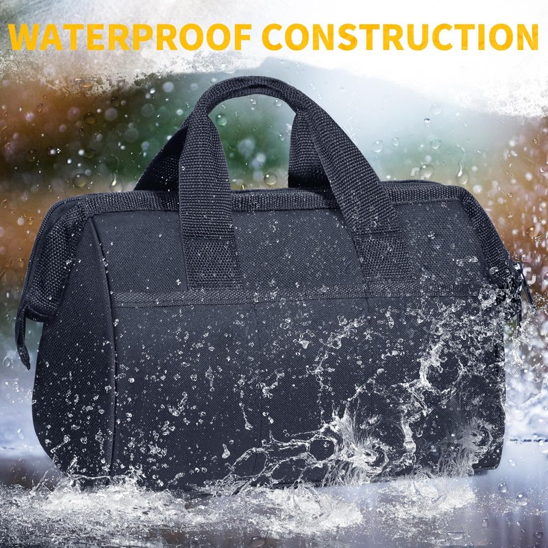 C P CHANTPOWER Tool Bag, Wide Mouth & Portable Canvas