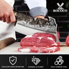 ROCOCO 2lb Dragon Butcher Knife Heavey Duty Cleaver Knife for