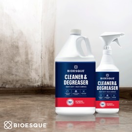 Bioesque Heavy Duty Multi-Surface Cleaner & Degreaser Concentrated Professional Formula, 5 Gallon (Pack of 1)