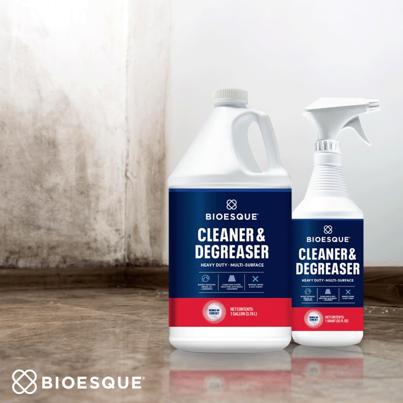 Bioesque Heavy Duty Multi-Surface Cleaner & Degreaser Concentrated Professional Formula,