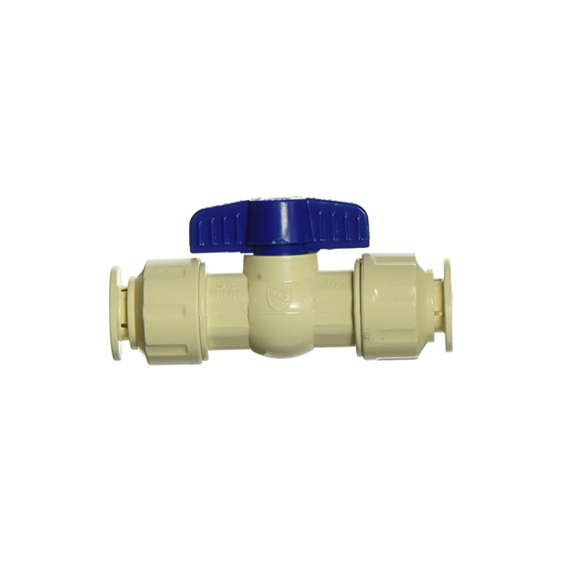 HOMEWERKS WORLDWIDE 126-8-12-12B 1/2" Push Fit CPVC Valve