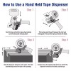 Tape Logic 3 Heavy-Duty Carton Sealing Tape Dispenser