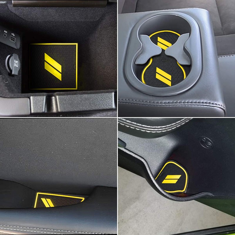 Auovo 11pcs Anti-dust Mats for Challenger Accessories 2015-2023 Custom Interior