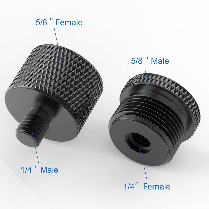 Donuts Mic Stand Adapter 5/8 to 1/4 and 1/4 to