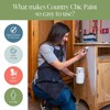Country Chic All-in-One Chalk Paint for Furniture, Cabinets, Home Decor,