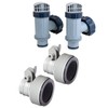 Intex Above Ground Plunger Valves with Gaskets & Nuts +