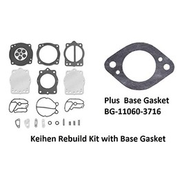 Kawasaki 550 650 750 Carb Keihen Rebuild Kit with Base Gasket Ss Xi Js Ts Sc Sx (1)