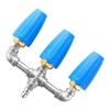 Triple Turbo Nozzle Pressure Washer, 360° Rotating Turbo Nozzle with