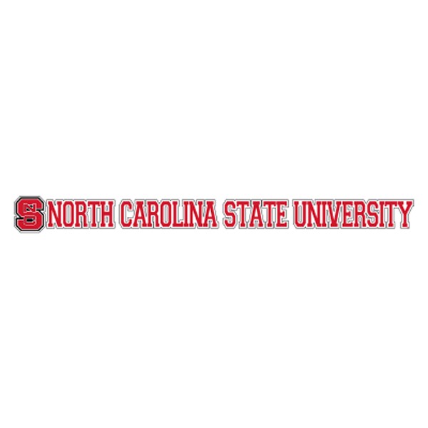Craftique North Carolina State Decal (NCS N Carolina ST UNIV DEC (19''), 19 in)