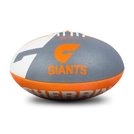 Sherrin GWS Giants AFL Club Football, Size 5