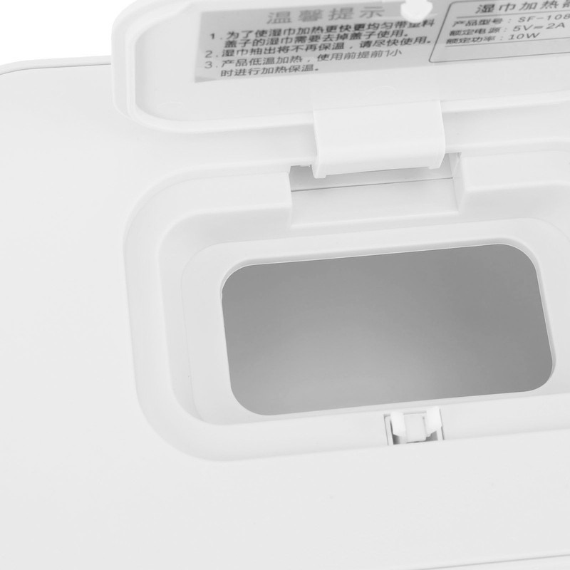 Compact Wipes Warmer Portable Wipe Warmer Baby Wet Wipes Dispenser