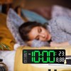 13 inch Large Digital Wall Alarm Clock with Remote Control