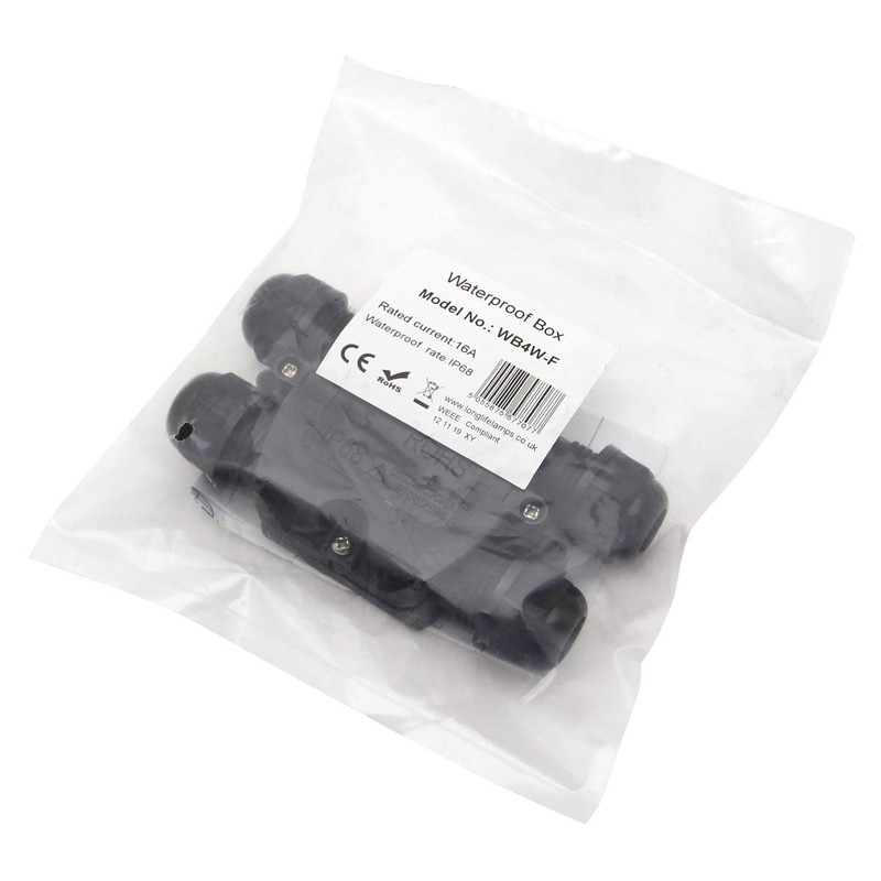 Waterproof IP68 Electrical 4 Way Junction Box Cable Wire Connection