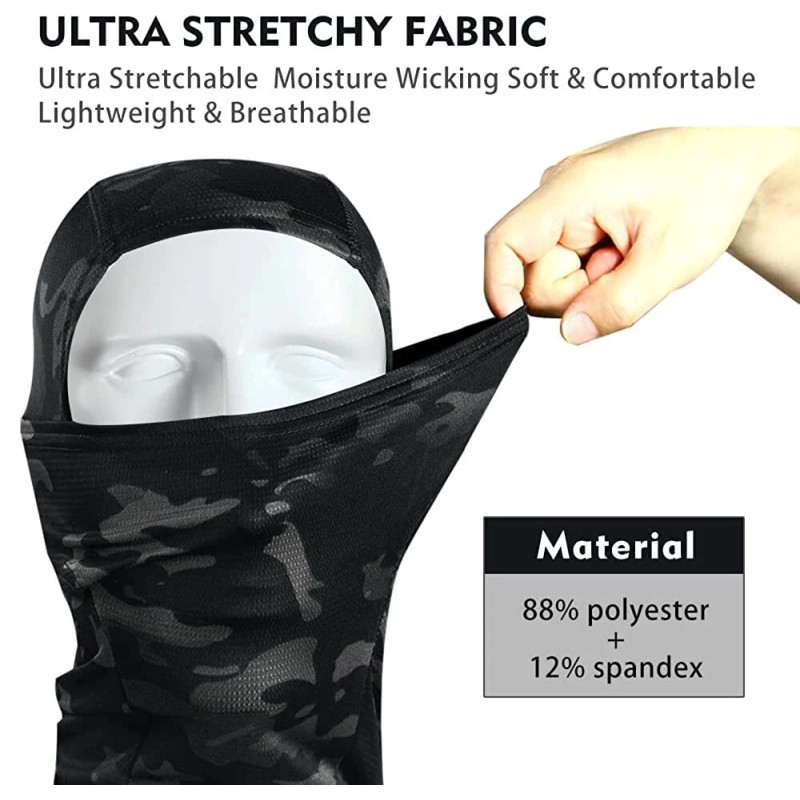 Unbranded Balaclava Ski Mask Neck Gaiter Windproof Sun UV Protection