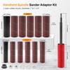 SI FANG Spindle Sander Adaptor Kit Drum Sander for Drill,