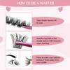 Individual Cluster Eyelashes, Individual False Eyelashes for Use at Home,