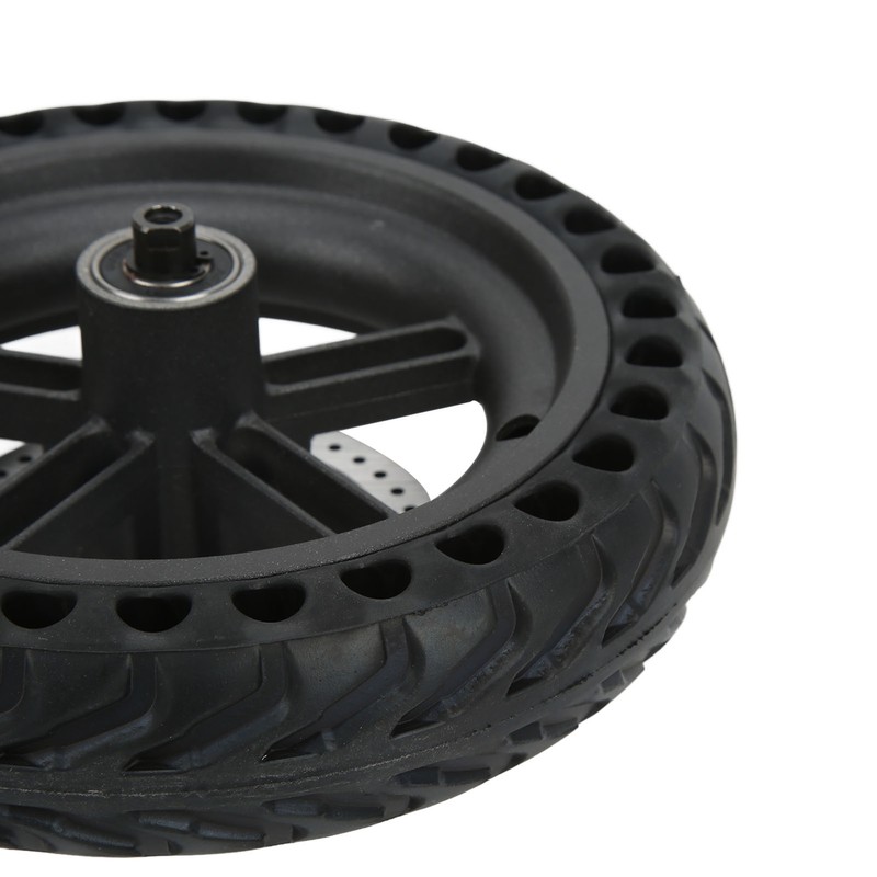 Scooter Rear Wheel Assembly 8.5in Solid Tire Wheel Hub 110mm