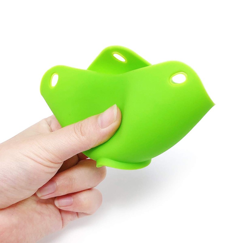 allydrew Silicone Non-stick Egg Poachers, Poached Egg Cups for Steaming