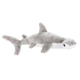 The Petting Zoo Hammerhead Shark Stuffed Animal Plushie, Gifts for Kids, Earth Keeperz Sealife Animals, Zoologee Grey Hammerhead Shark Plush Toy, 20 inches