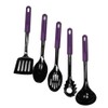 Chef Craft Basic Nylon Slotted Spoon, 11.5 inch, Purple
