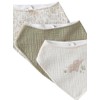 VERTBAUDET Babylon TU Cotton Gauze Bibs (Pack of 3)