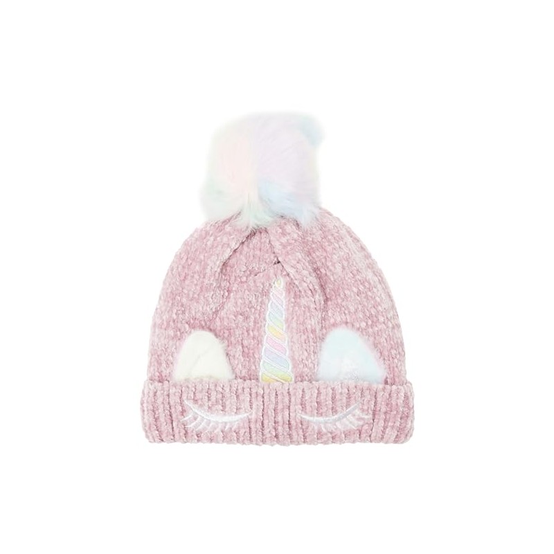 NAME IT Baby Girls' Nmfmetea Knit Beanie Hat, Keepsake Lilac