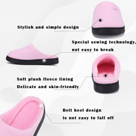 landeer Memory Foam Cotton Slippers Couple Style Men's and Women's House Casual Shoes
